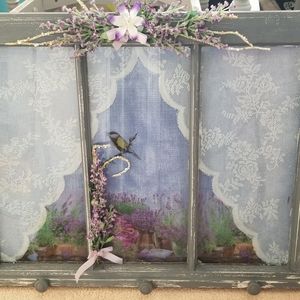 Custom made art window